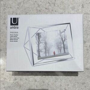 Umbra Prisma Photo Display Frame in silver